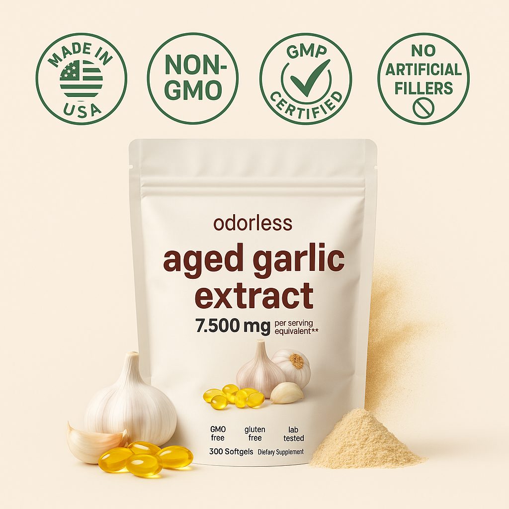 Suvéea Aged Garlic Softgels