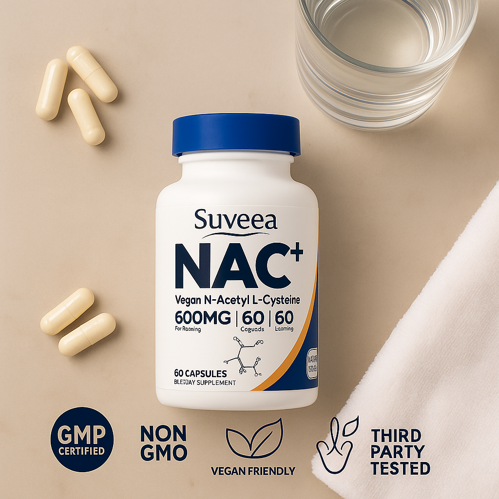 Suvéea N-Acetyl L-Cysteine (NAC) Capsules