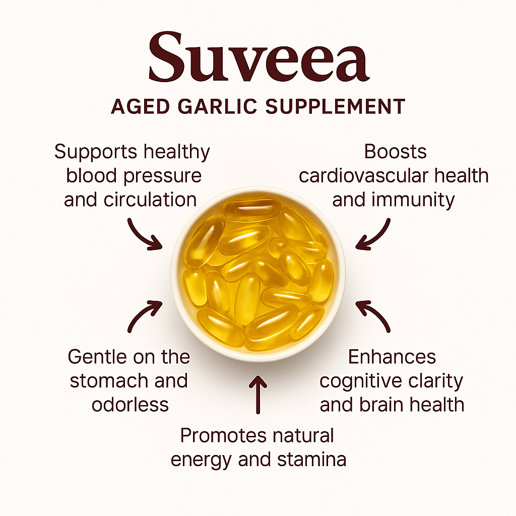 Suvéea Aged Garlic Softgels