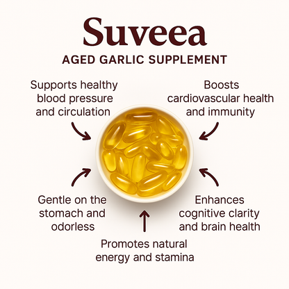 Suvéea Aged Garlic Softgels