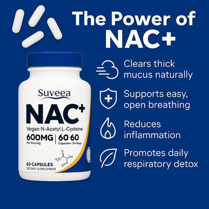 Suvéea N-Acetyl L-Cysteine (NAC) Capsules