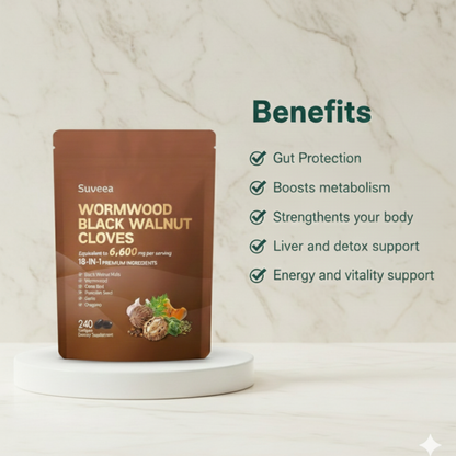 Suveea Black Walnut Wormwood Clove Capsules