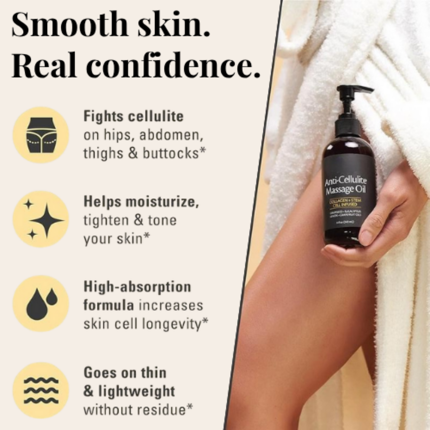 Suvéea Anti Cellulite Massage Oil