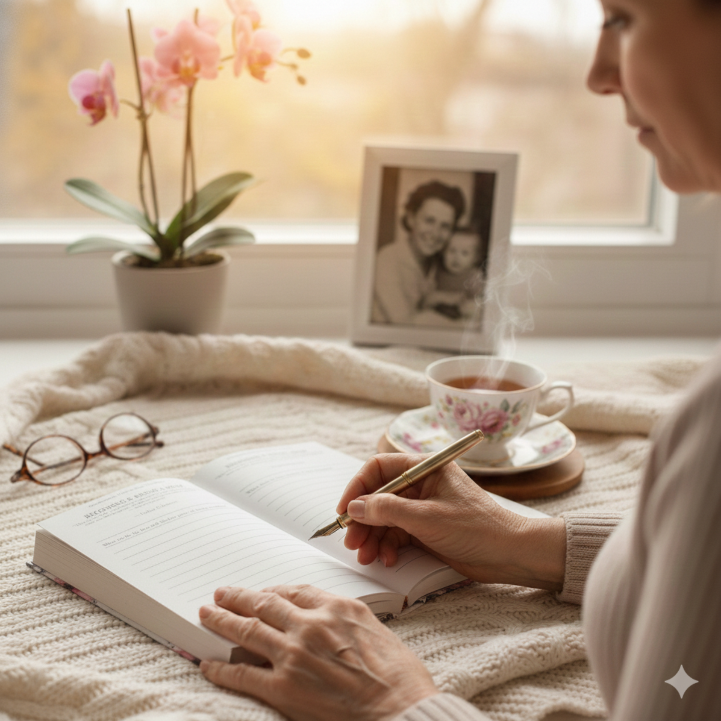 Grandmother I Want to Hear Your Story Journal Notebook