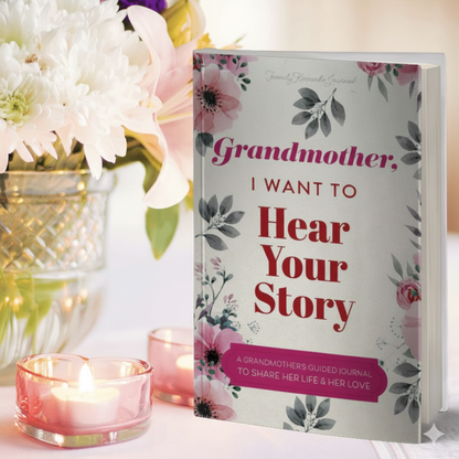 Grandmother I Want to Hear Your Story Journal Notebook